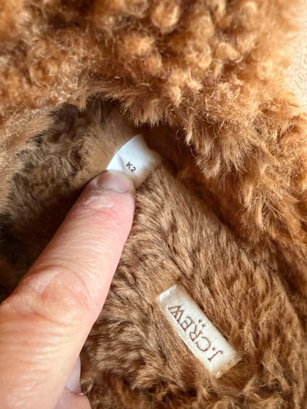 J. Crew's Crewcuts Teddie Slippers • size 2 • NWT • BV332